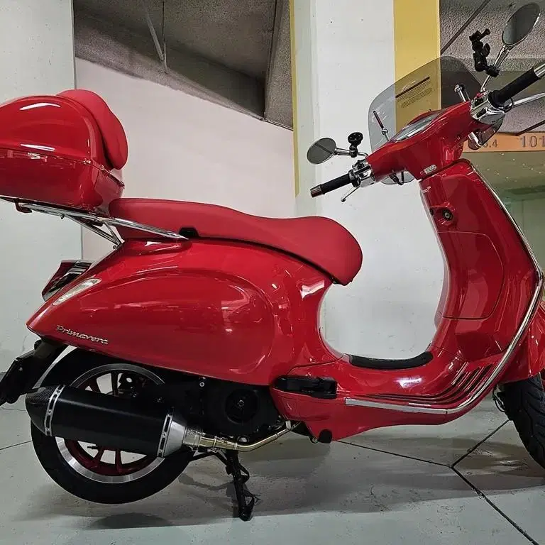 베스파 Vespa 125 gts300 튜닝 머플러