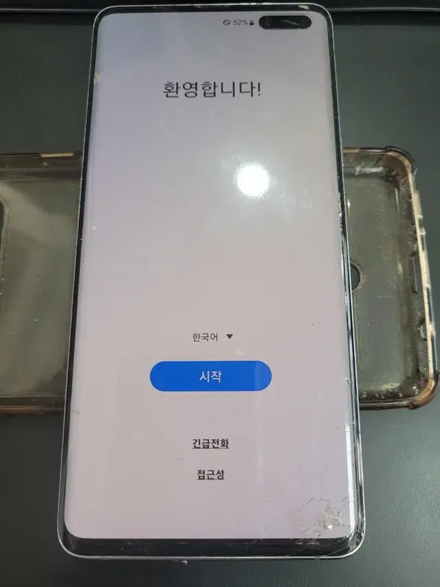 갤럭시s10 5g  액정파손 픽셀미세 보임 판매