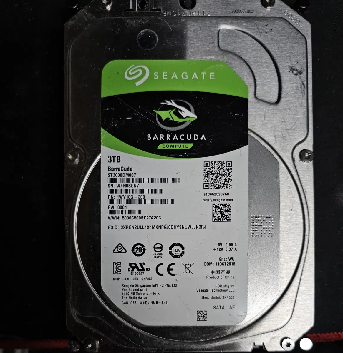 Sells 3TB, 1TB 2TB, and 500GB hard drives for desktops