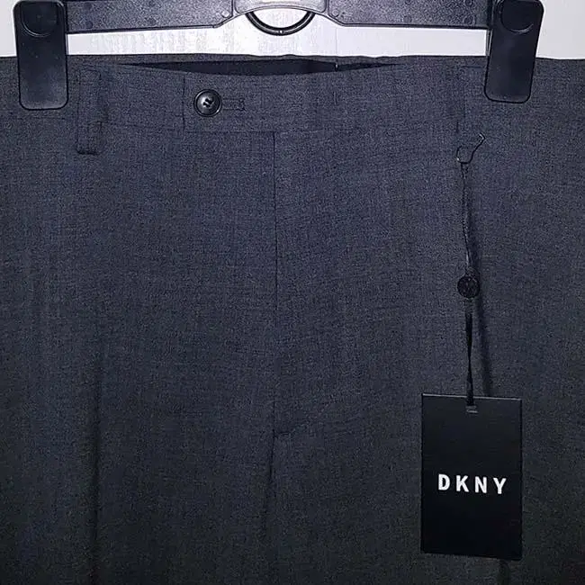 새제품) DKNY 바지 38만원 봄여름 그레이 36사이즈 캘빈양말 증정