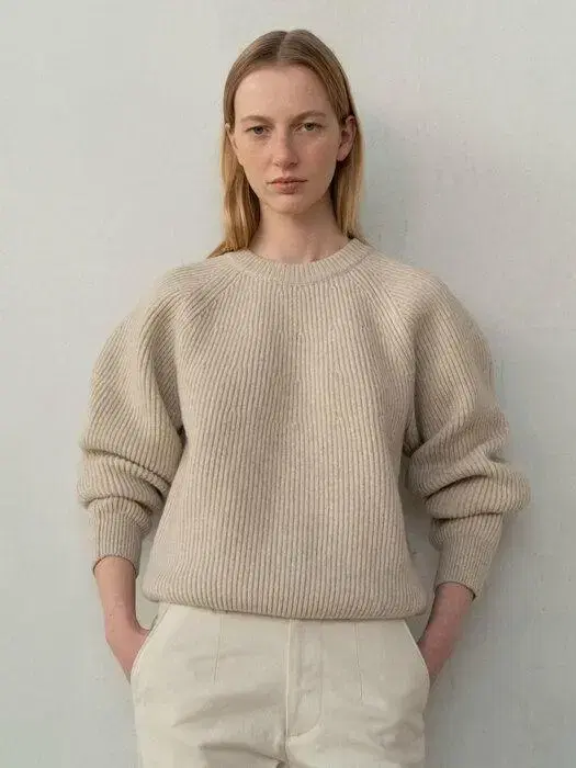 낫띵리튼 Volume ribbed knit