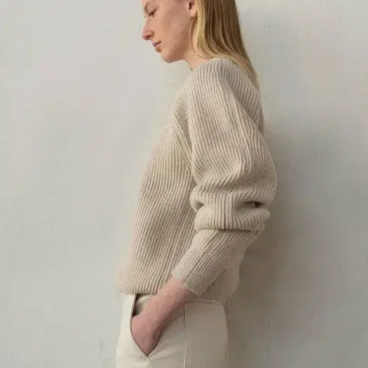 낫띵리튼 Volume ribbed knit