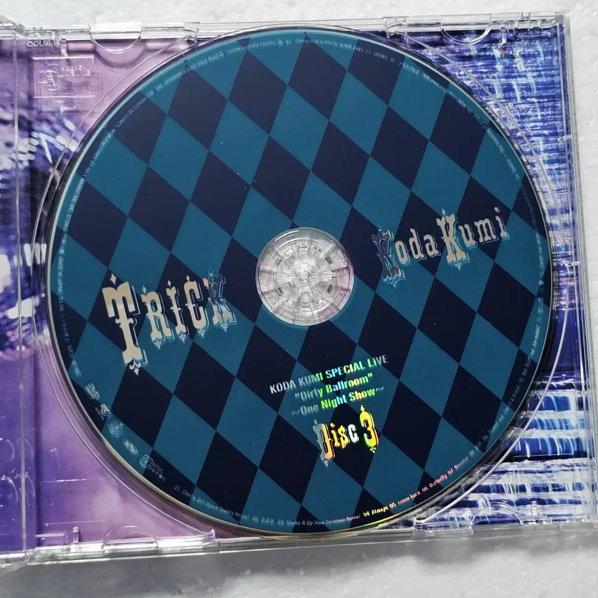 코다쿠미 Koda Kumi TRICK 7집 초회한정반 CD DVD 중고