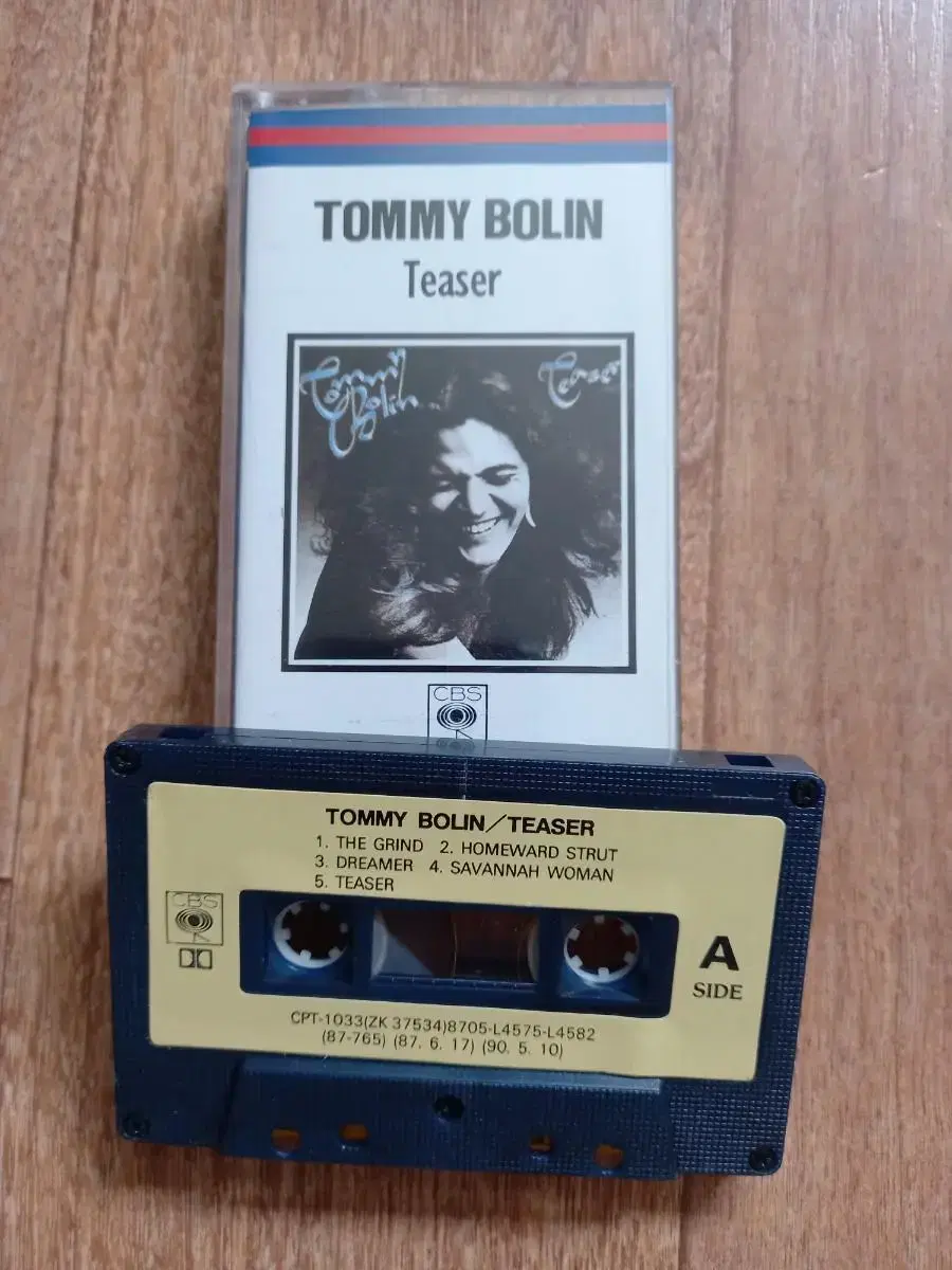 tommy bolin 토미볼린 카세트테이프