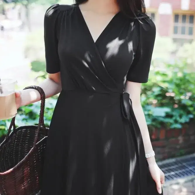 Amelie dress.Summer Everyday wrap dress