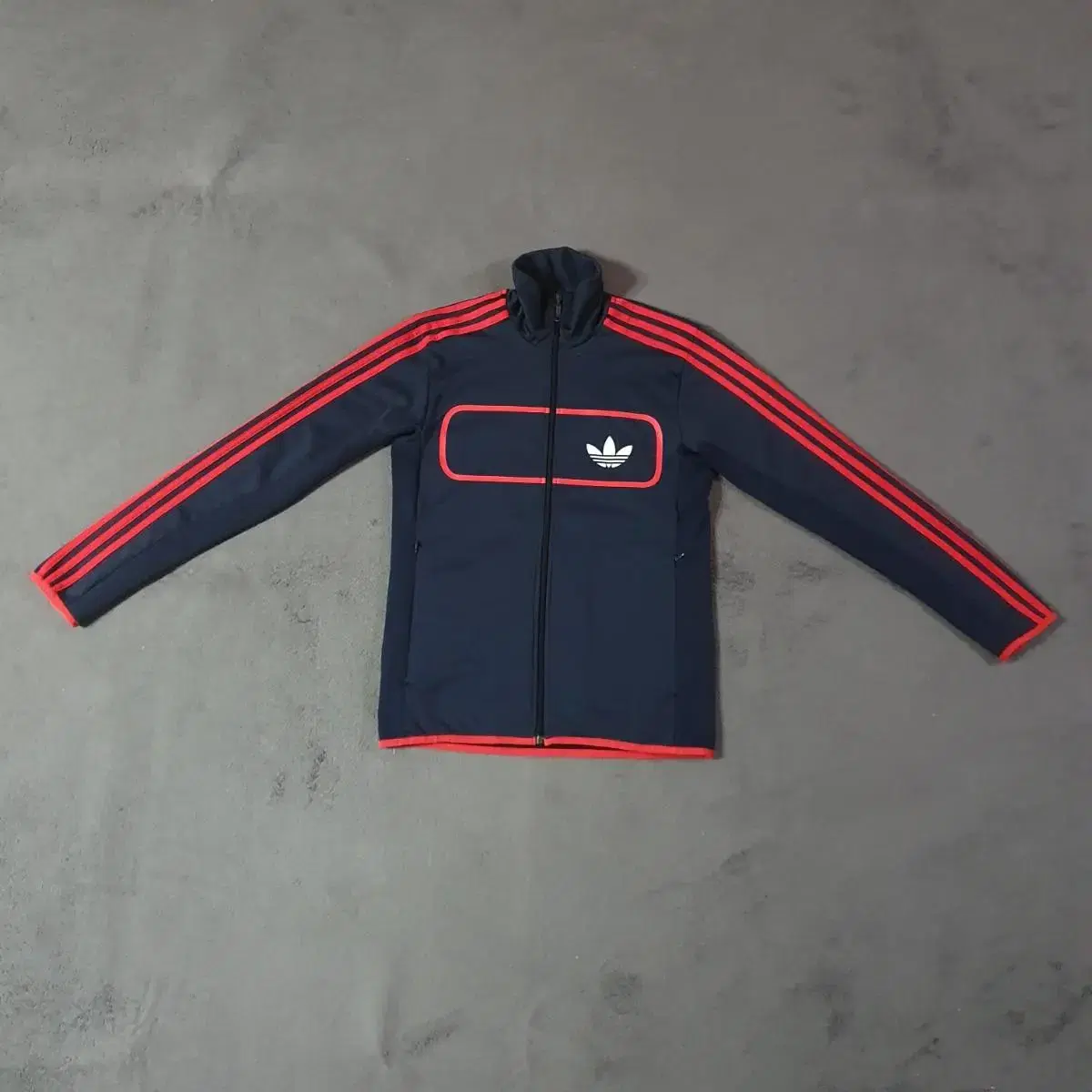 아디다스 파이어버드 져지 트랙탑 100 navy/red    0