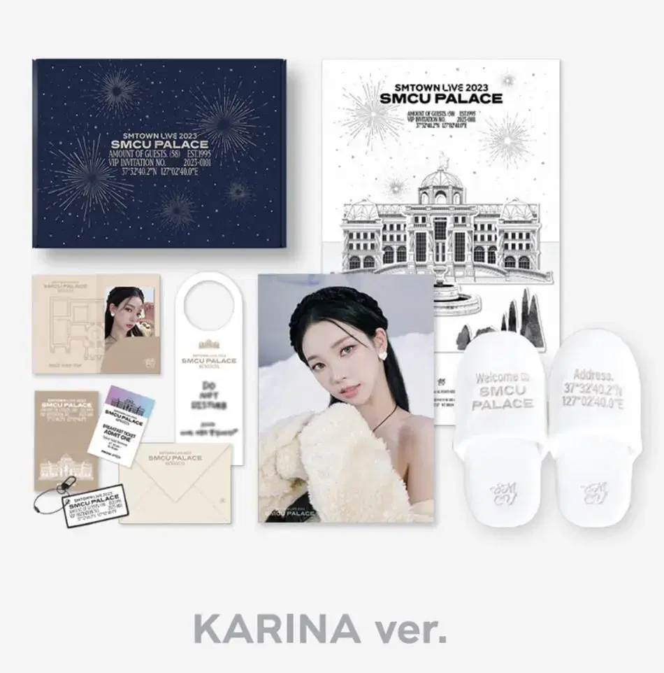 [unsealed] SMCU Welcome Kit aespa karina Wts.