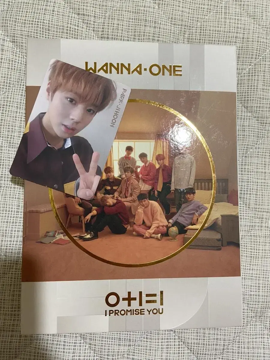 Wanna One album park jihoon Photocard