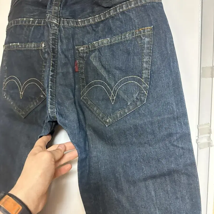 Levi's RED 02AW 그리스 스트레이트