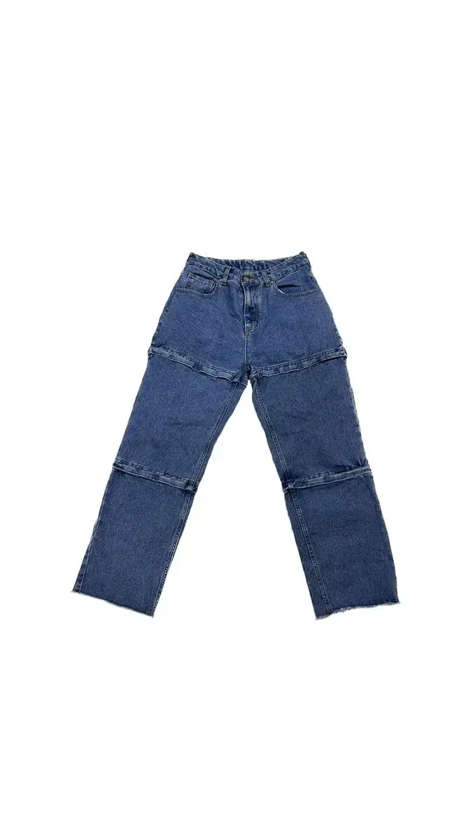 3type unique denim pants