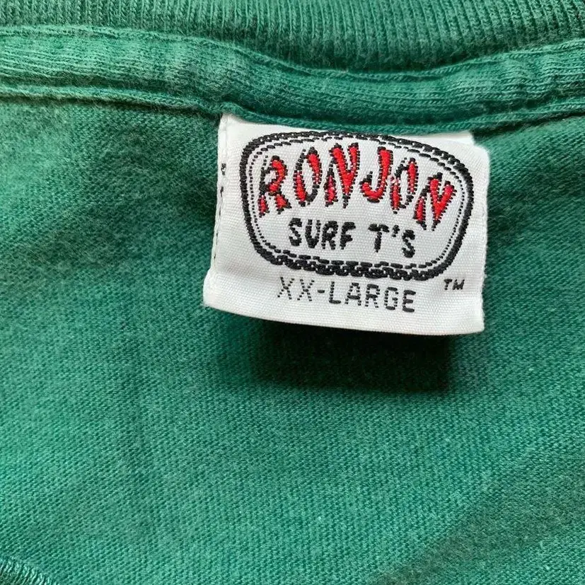 (XXL) 최종인하 80s RONZON surf shop 포켓 티셔츠