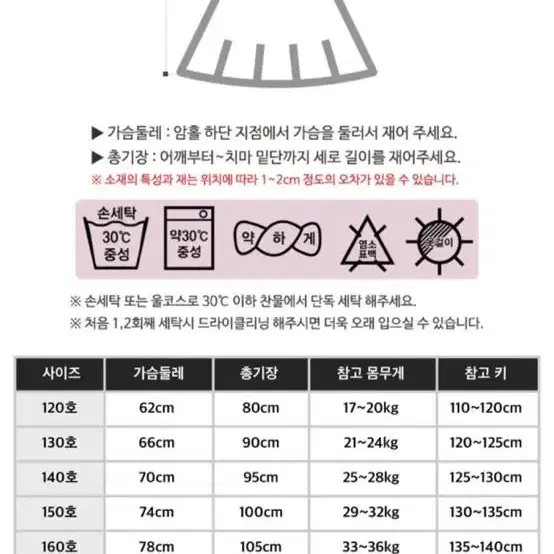 공주 파티 원피스 드레스 핑크 블루