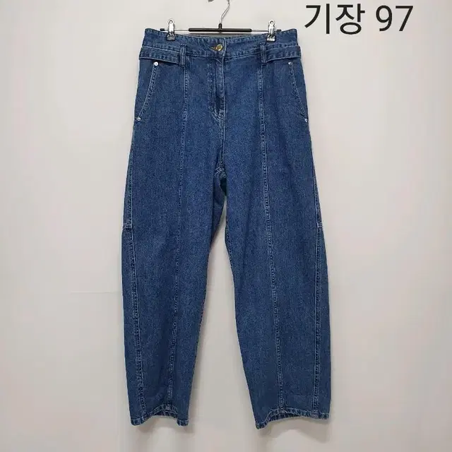 22 시스템 봉제라인 데님팬츠.