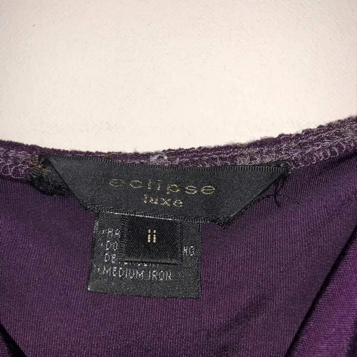 Vintage eclipse luxe purple tinsel ops