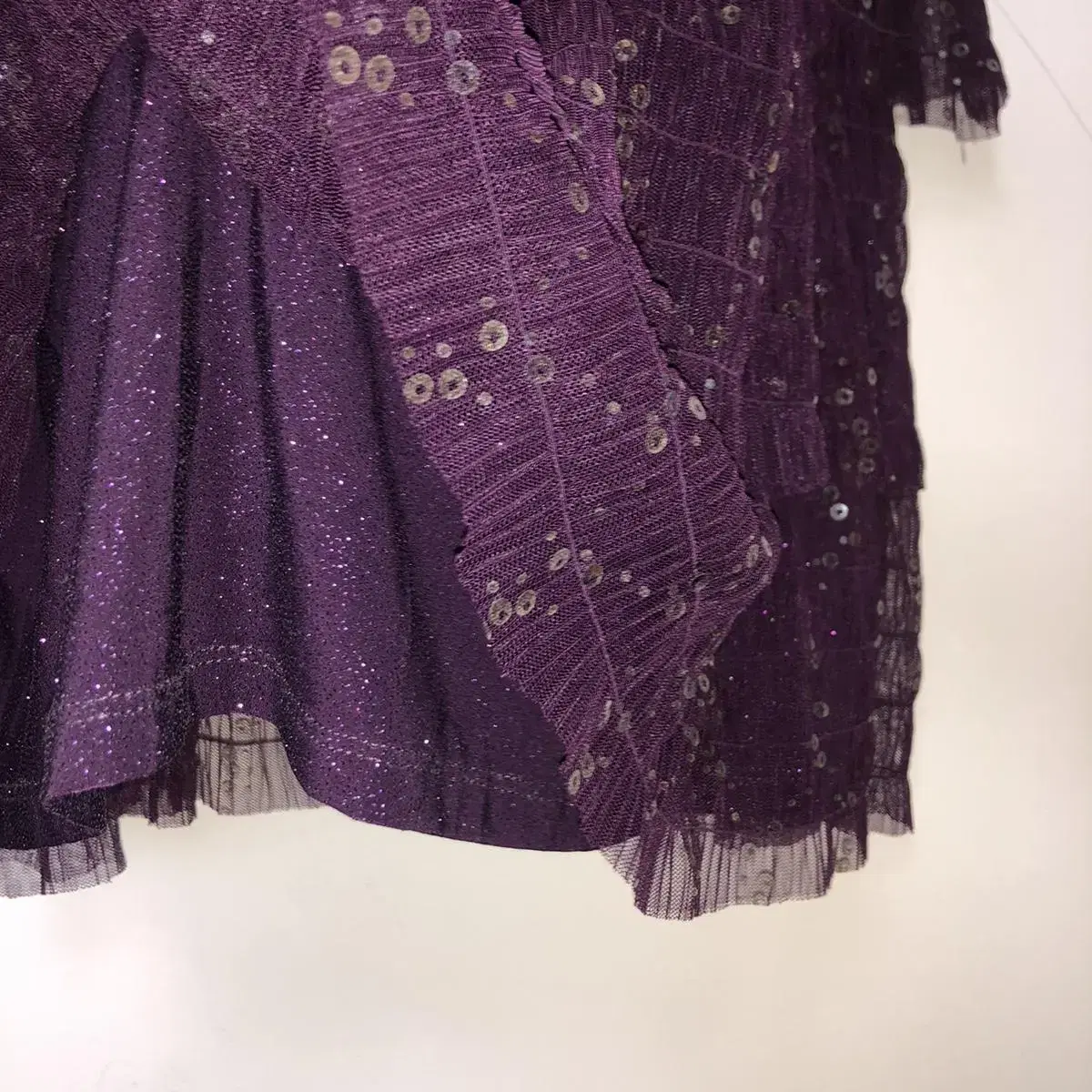 Vintage eclipse luxe purple tinsel ops