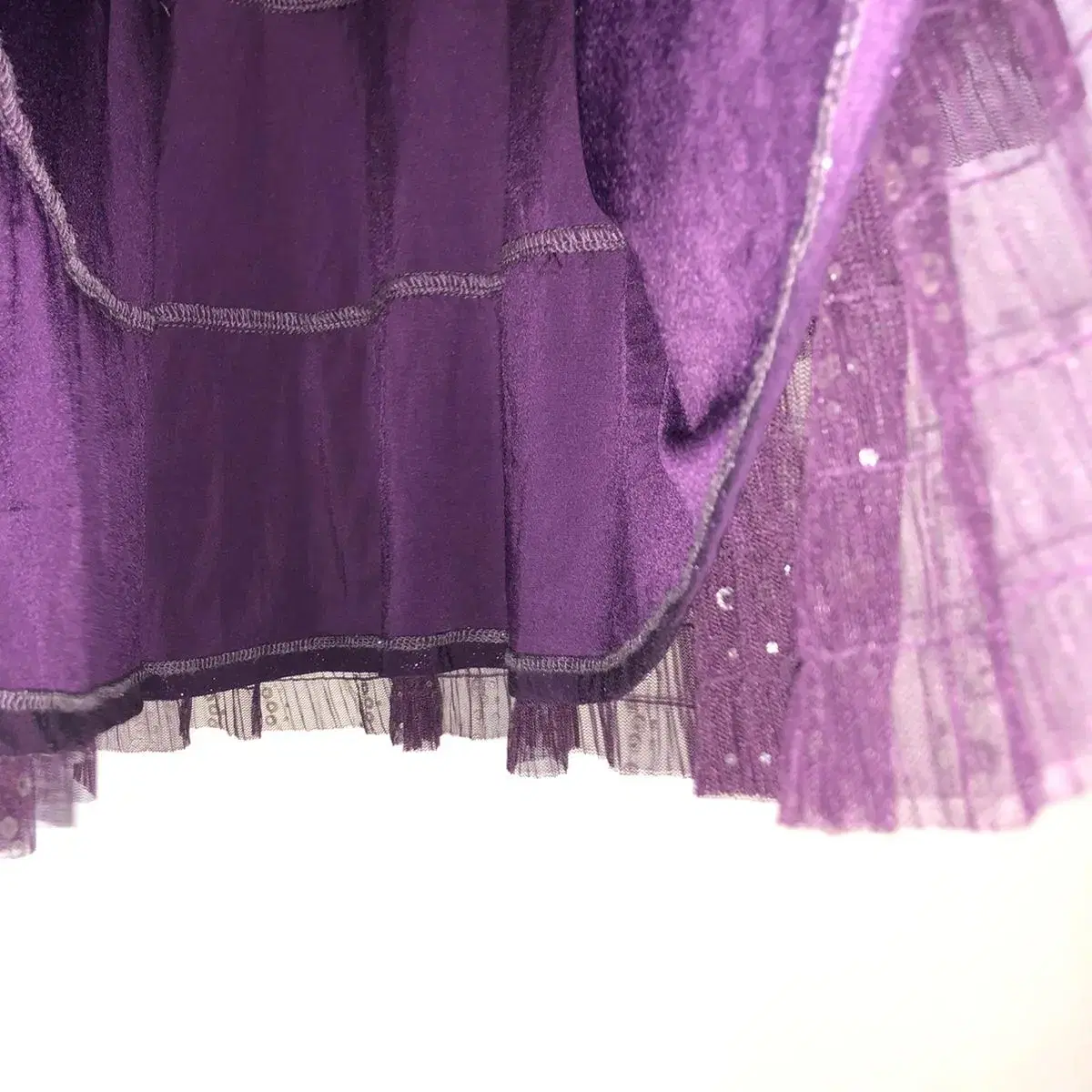 Vintage eclipse luxe purple tinsel ops