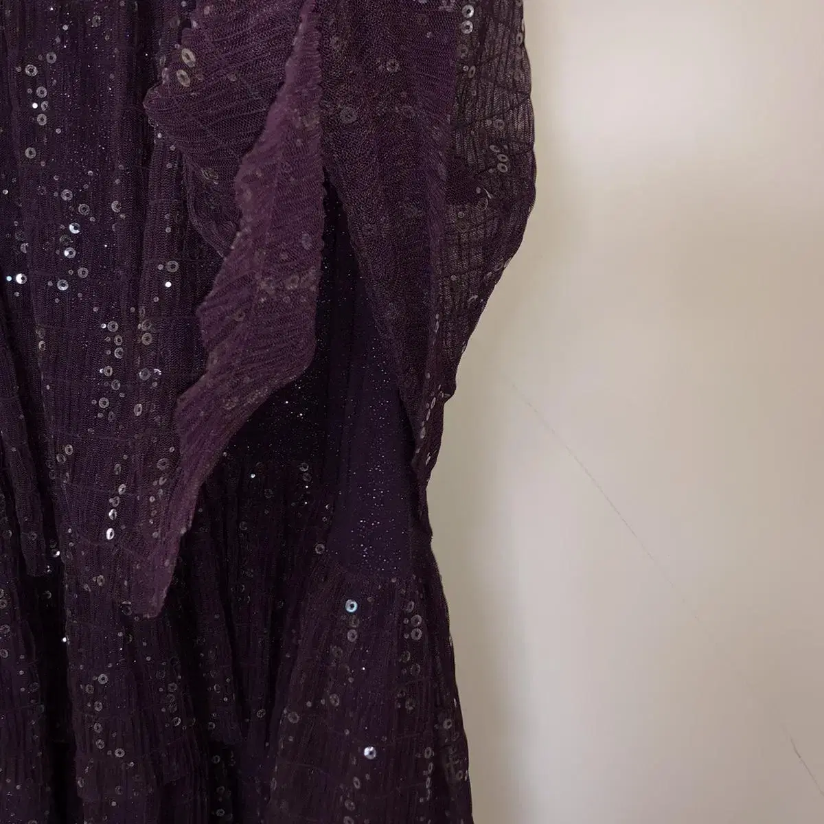 Vintage eclipse luxe purple tinsel ops