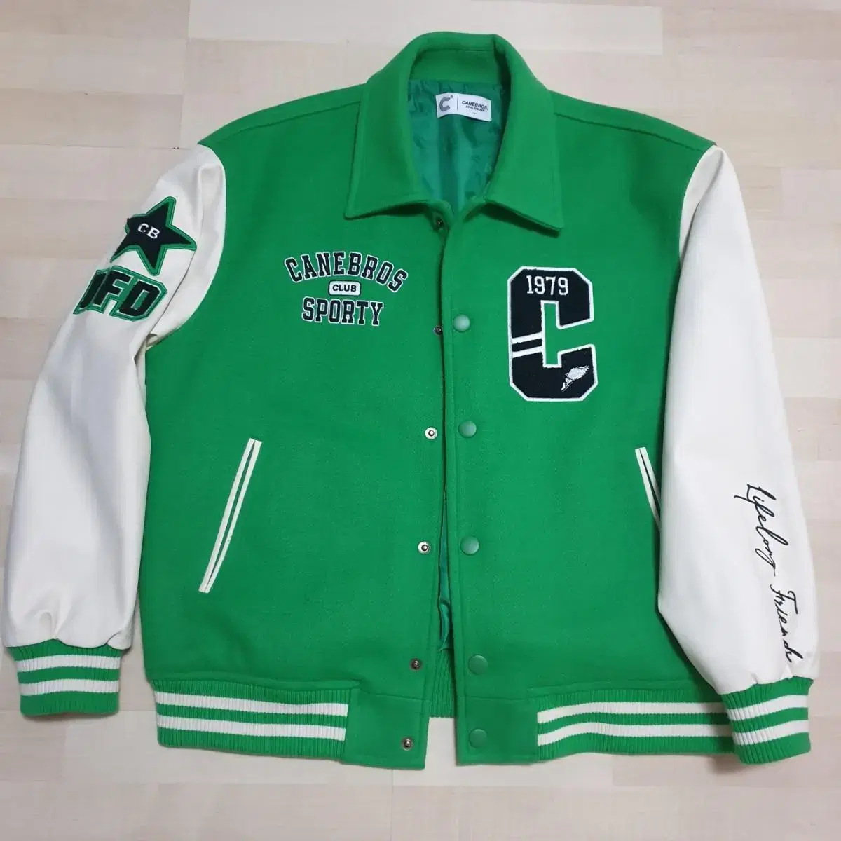 Canebros Varsity Jacket L