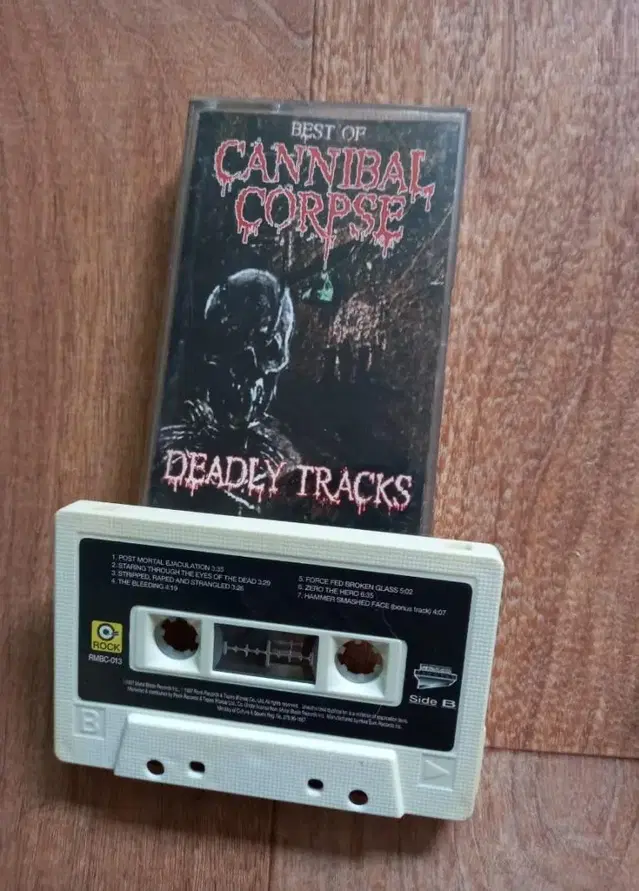 cannibal corpse 카니발콥스 카세트테이프