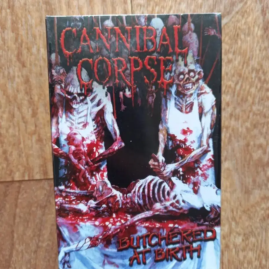 cannibal corpse 미개봉 수입 카니발콥스 카세트테이프