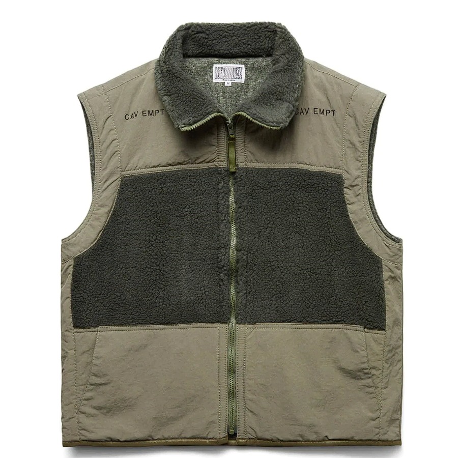 Cavempt Vest Cavempt boa fleece vest