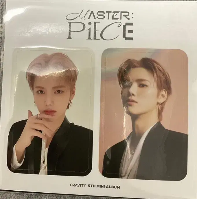 (Price drop)Cravity Masterpiece ssq pre-order benefit @takpo (Minhee, Serim)