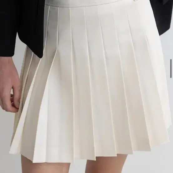 JSNY Mini Pleats Skirt Ivory JWSK3E902IV