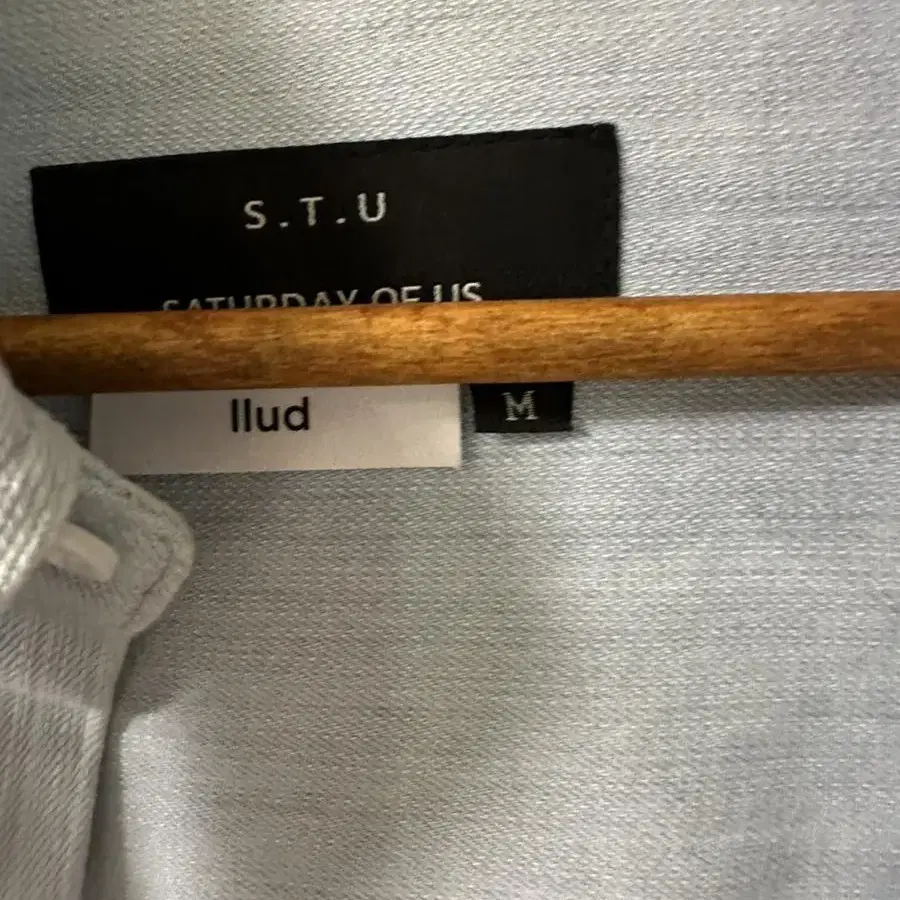 stu llud 데님 셔츠 m