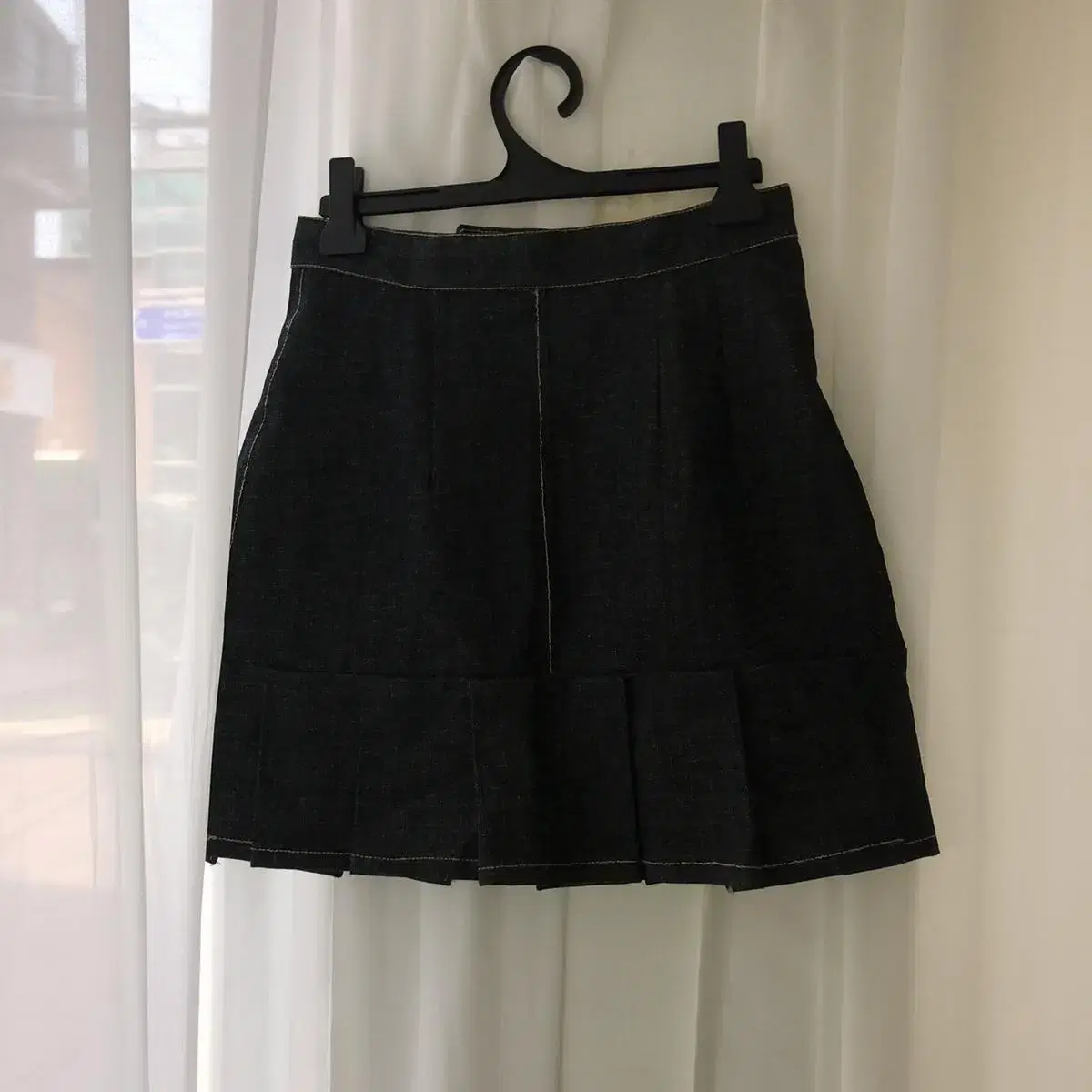 Vintage Emptiness black blue  pleats m