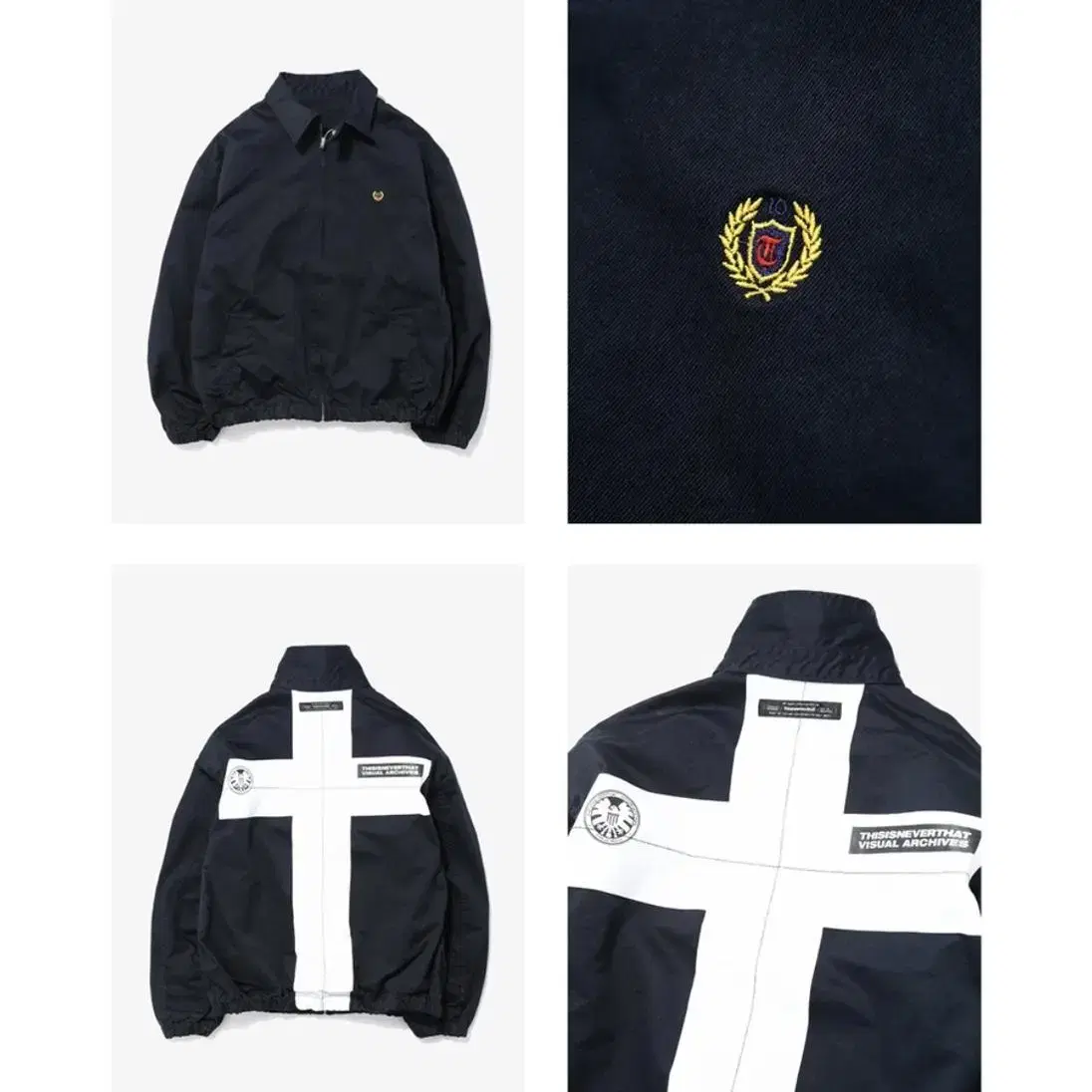 디스이즈네버댓 텐 집업 자켓 ten zip jacket