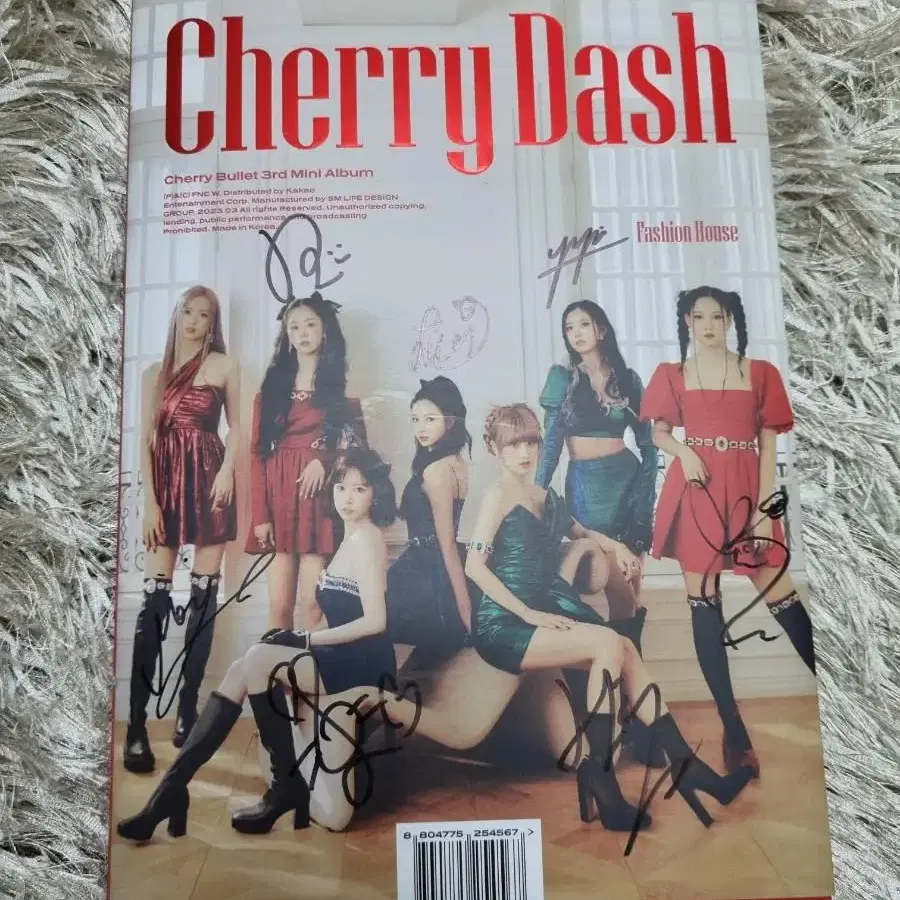 체리블렛 cherry bullet 3집 친필 싸인 비매앨범 포카포함