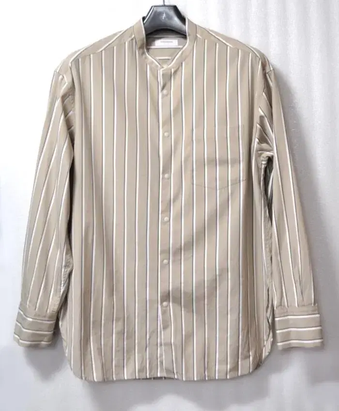 Custom Mellow/Men's Striped Overfit Shirt (Sizes 105-110)