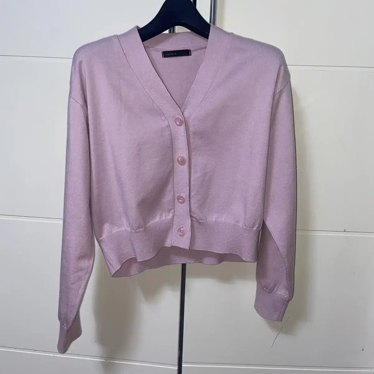 Women's Long Sleeve Cardigan Pink