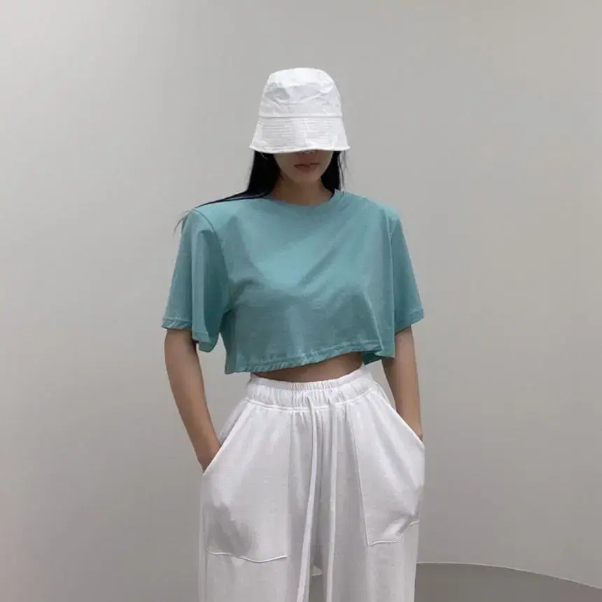 세일)놉 하리 크롭 패드 티셔츠