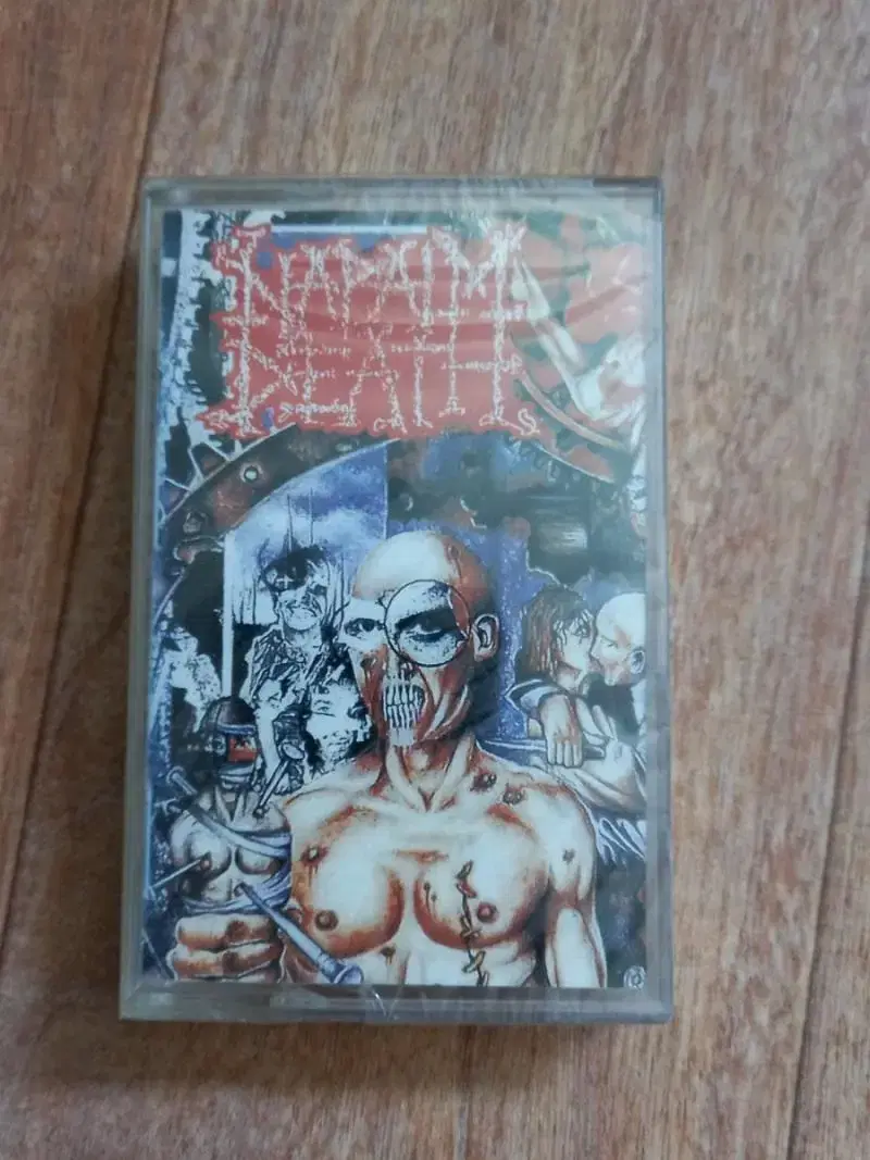 napalm death 미개봉 네이팜데스 카세트테이프