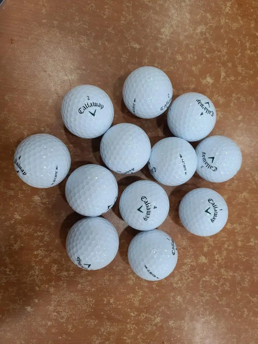 Callaway Hexbyte 3-piece unused lost ball