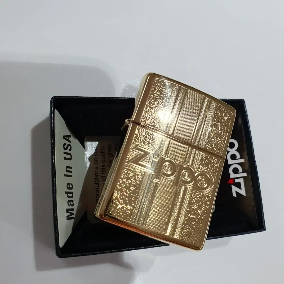 29677 ZIPPO AND PATTERN DESIGN 정품 지포라이터