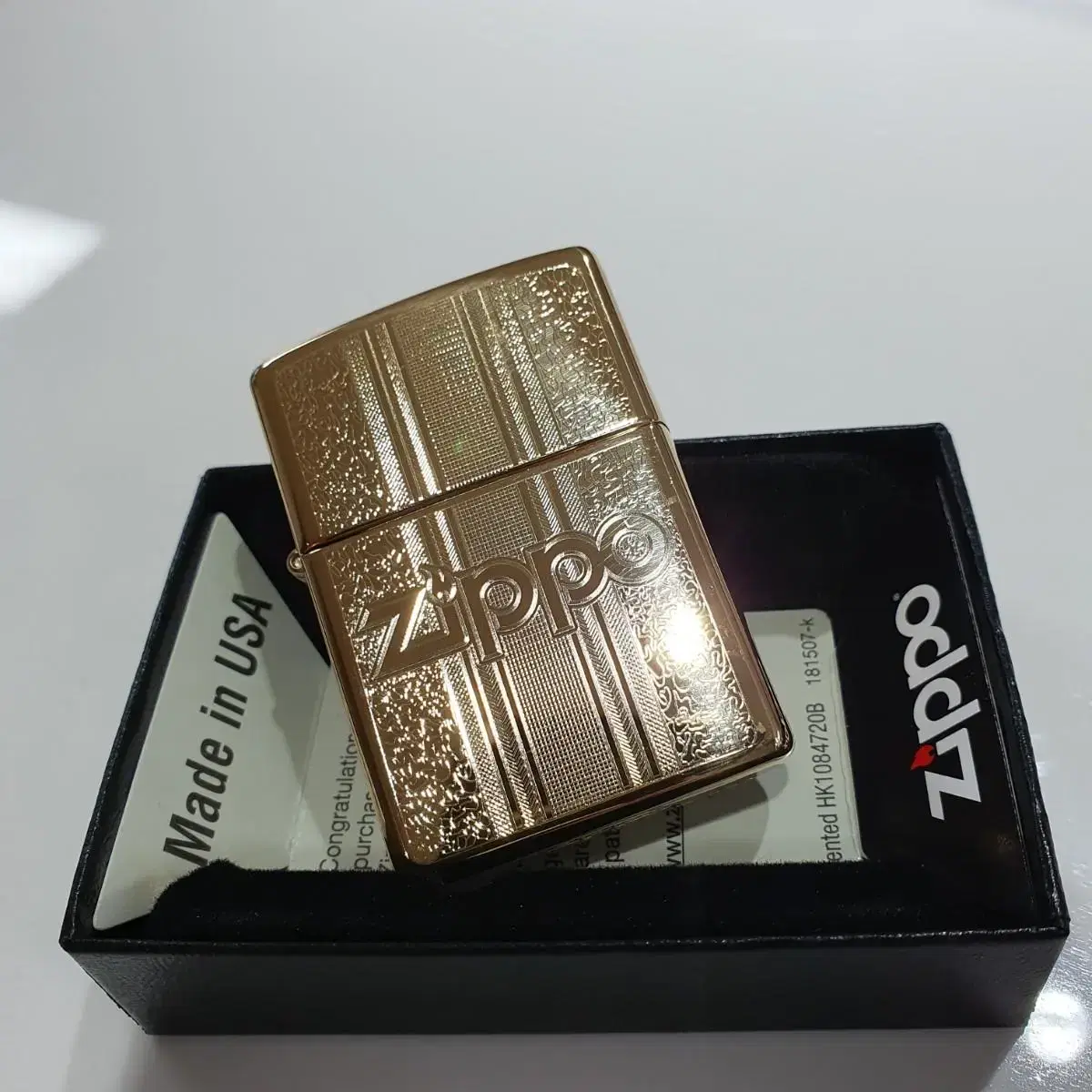 29677 ZIPPO AND PATTERN DESIGN 정품 지포라이터