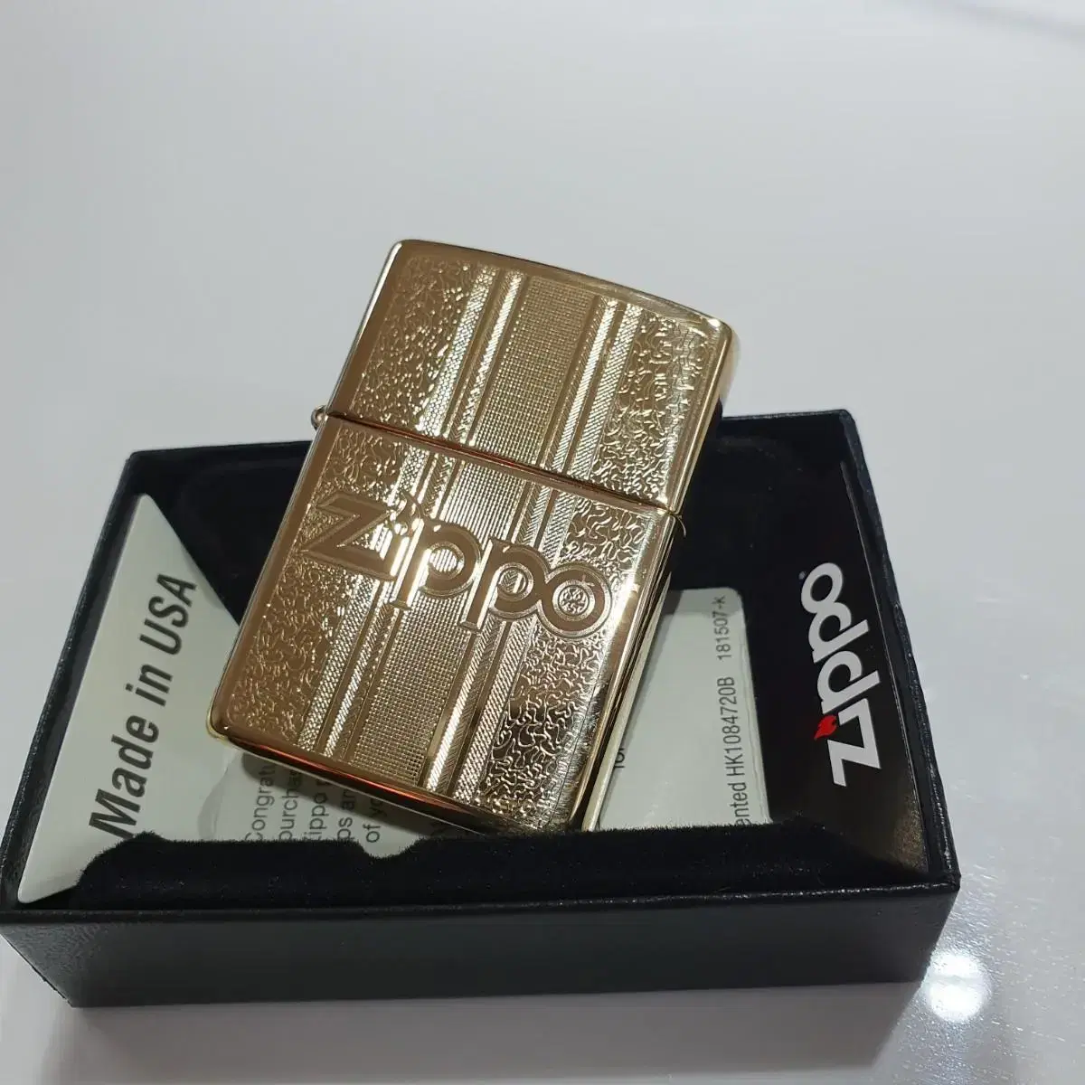 29677 ZIPPO AND PATTERN DESIGN 정품 지포라이터