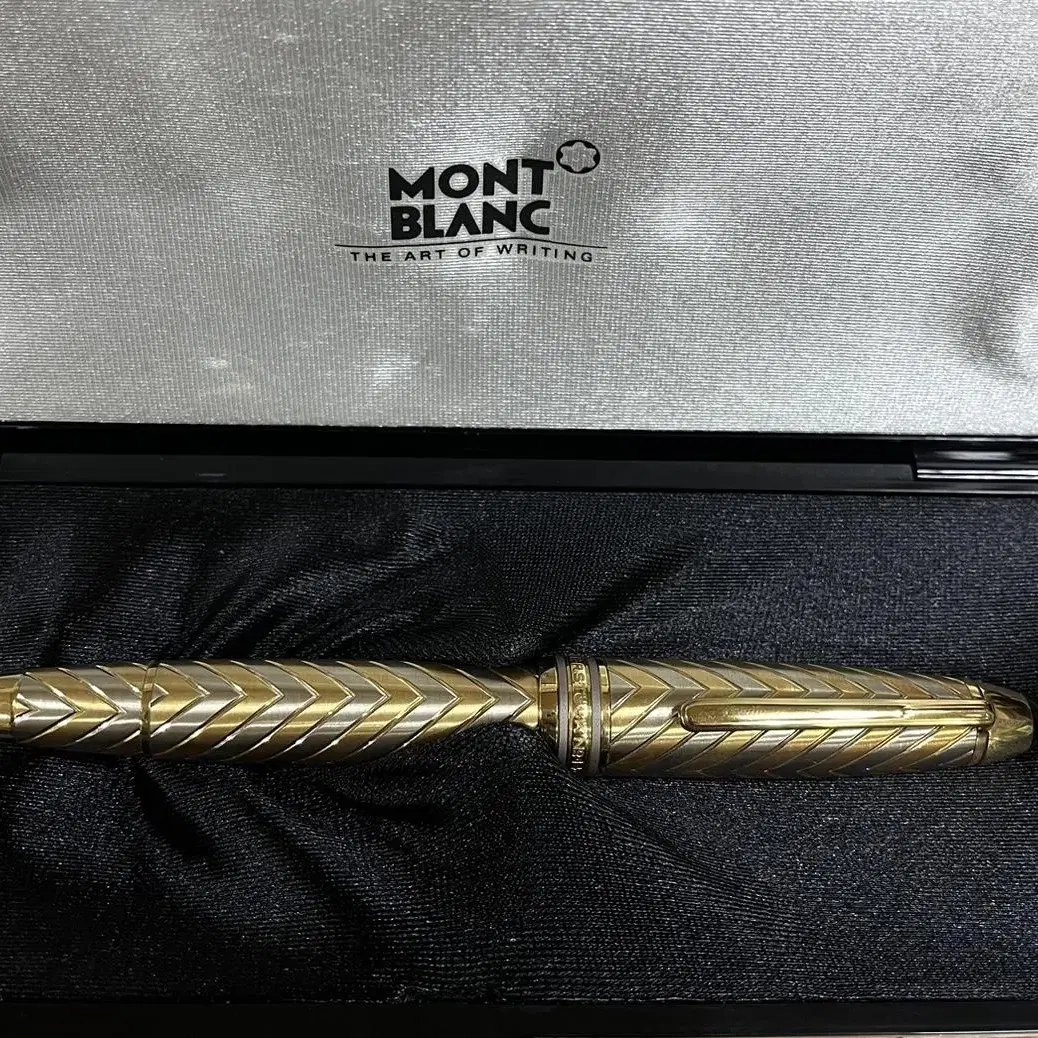 몽블랑 골드 만년필 montblanc