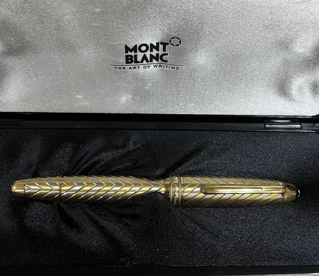 몽블랑 골드 만년필 montblanc