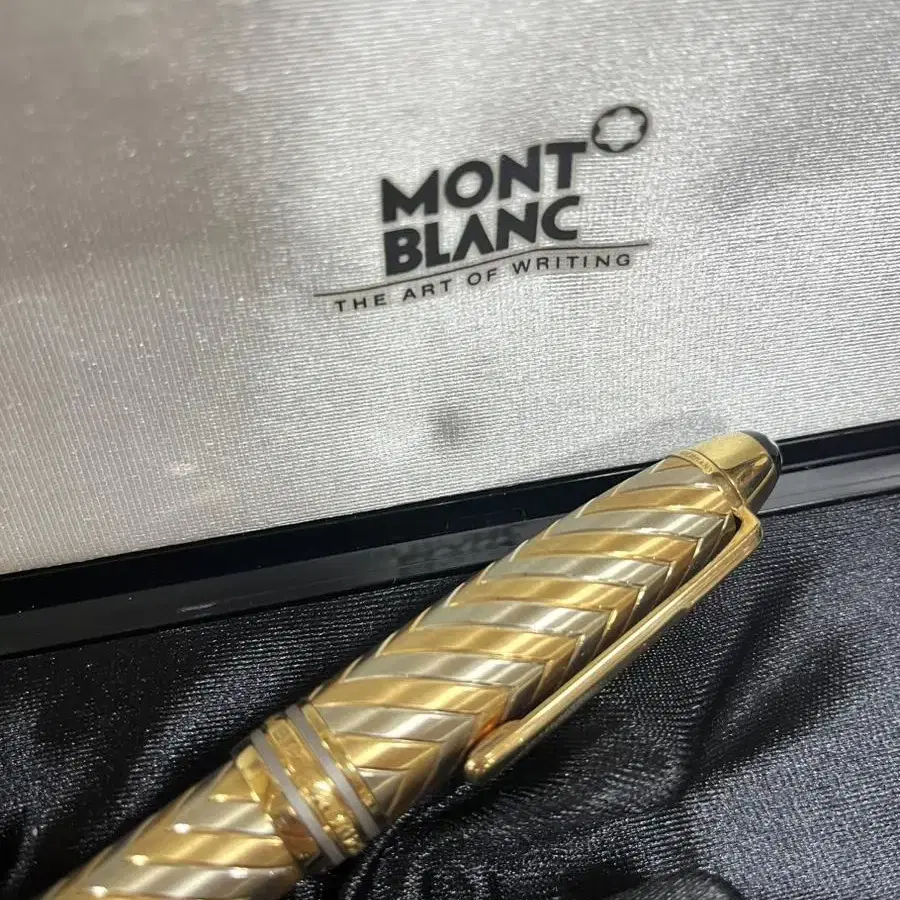 몽블랑 골드 만년필 montblanc