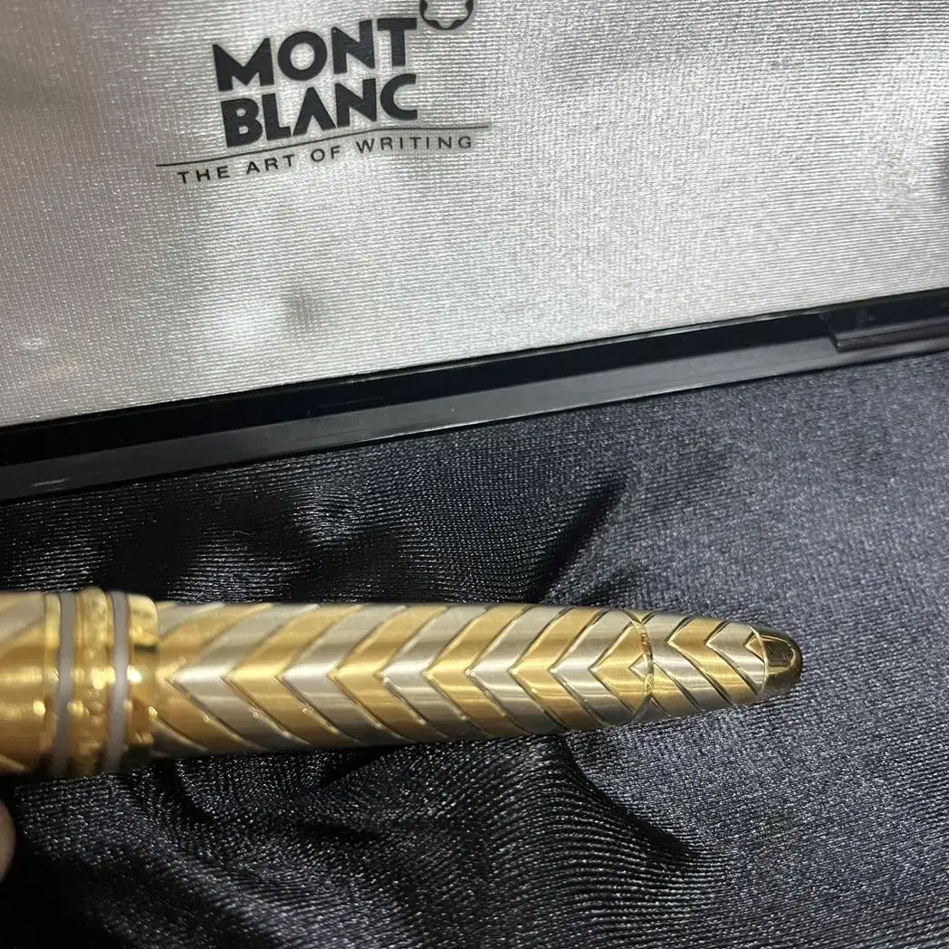 몽블랑 골드 만년필 montblanc