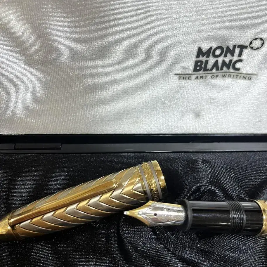 몽블랑 골드 만년필 montblanc