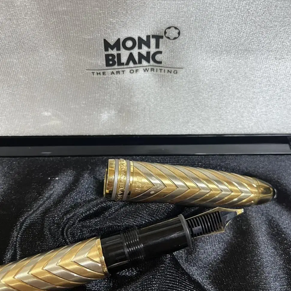 몽블랑 골드 만년필 montblanc