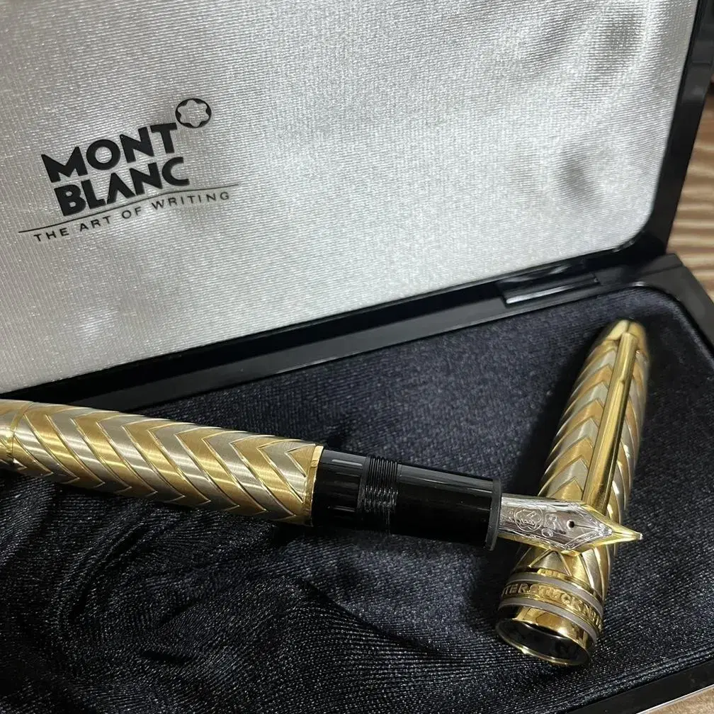 몽블랑 골드 만년필 montblanc