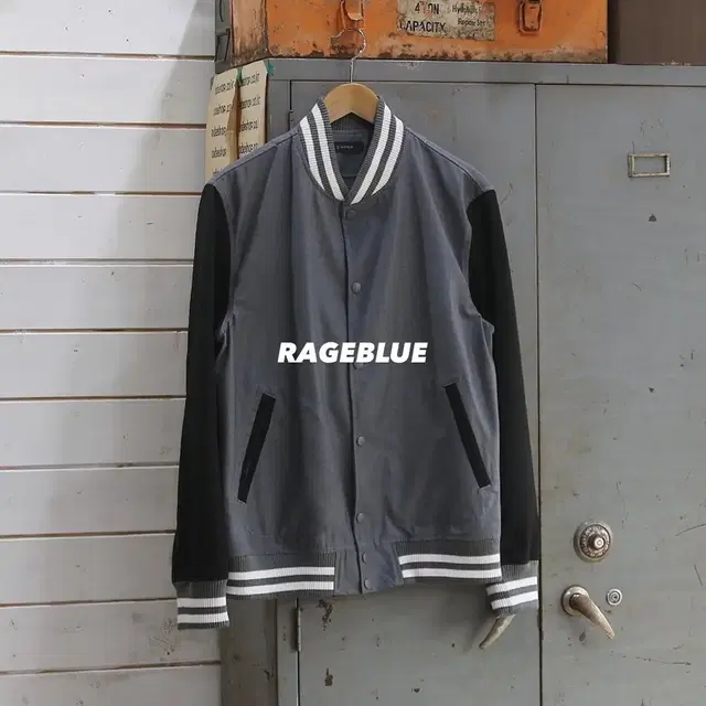 (착용컷) RAGEBLUE 스타디움 자켓 (남성용 95-100)