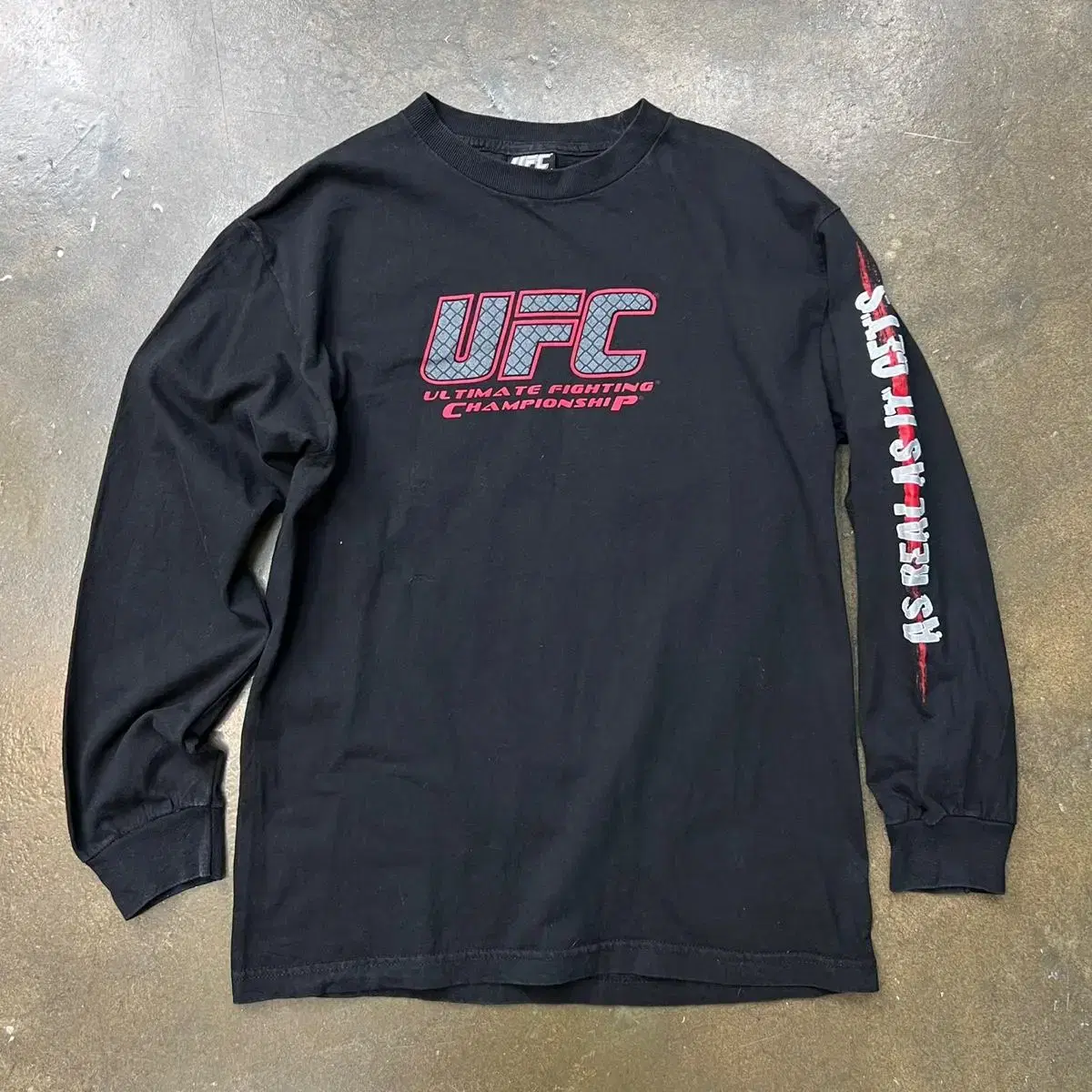 빈티지 UFC 롱슬리브 M