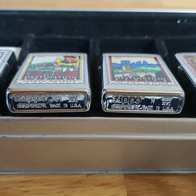 2001년산 지포라이터 zippo lighter set