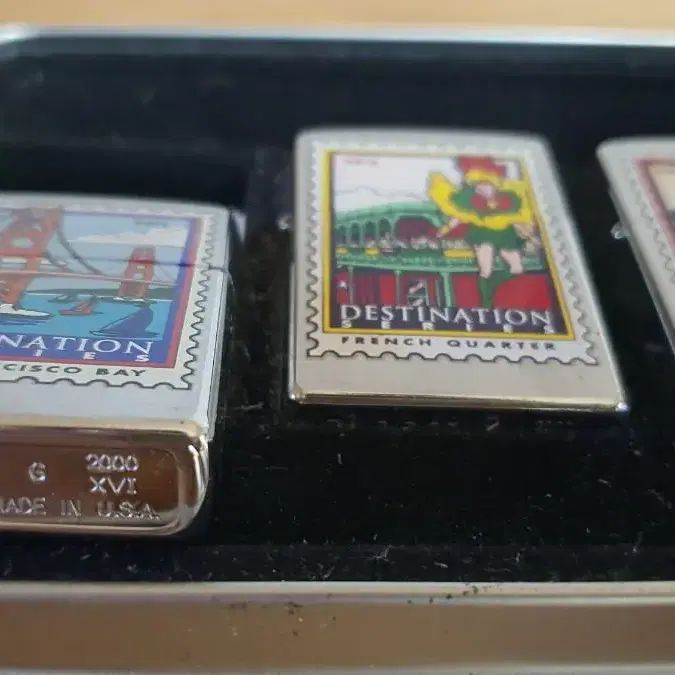 2001년산 지포라이터 zippo lighter set